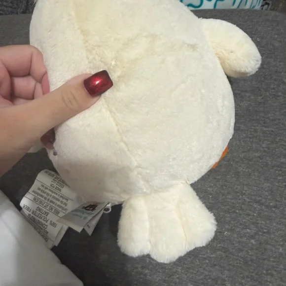 Jellycat Cream and Orange Plush Duck - Picture 3 of 5